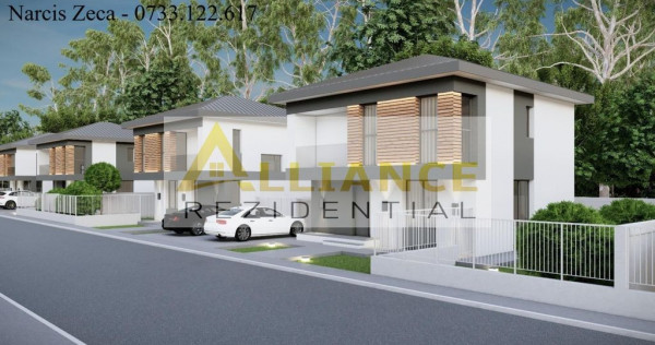 Casa individuala P+1E - 4 camere 2 bai - teren 330mp - 300m de scoala