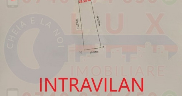 ID 7288 Teren intravilan cu front la Strada Isaccei-DN22-E87