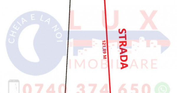 ID 7288 Teren intravilan cu front la Strada Isaccei-DN22-E87