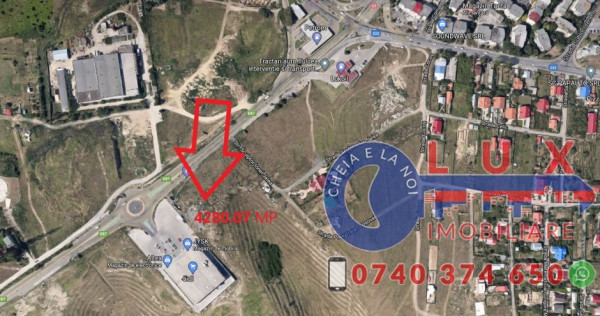 ID 7393 Teren INTRAVILAN amplasat pe DN22 - E87 - Strada Babadag