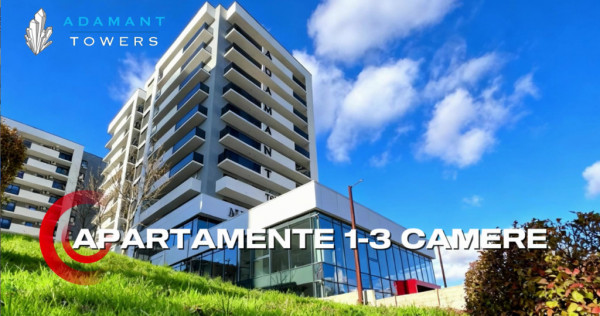 ADAMANT TOWERS | apartament 2 camere 66mp ~ PARCARE INCLUSĂ | Iaşi