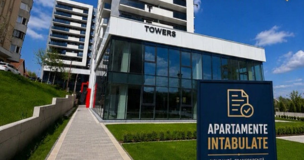 ADAMANT TOWERS | Apartament 2 camere 66,5mp, FINALIZAT - intabulat