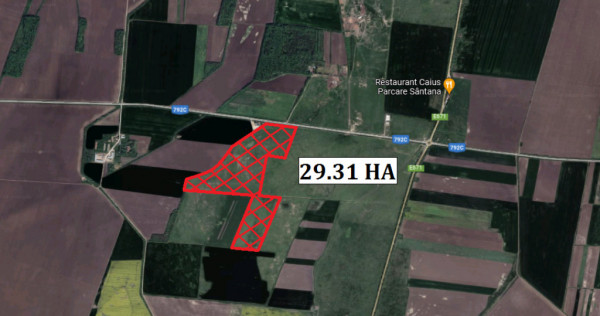 Teren 29.31 ha in Simand - ID : RH-30812-property