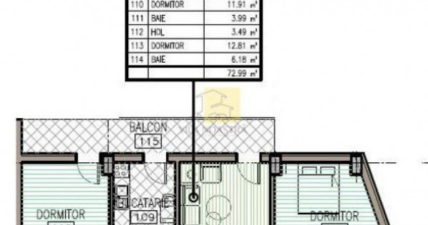 Apartament 3 camere | Bloc Nou | Garaj ID-X009
