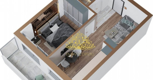 Ideal pentru investitie - Apartament 2 camere, Copou