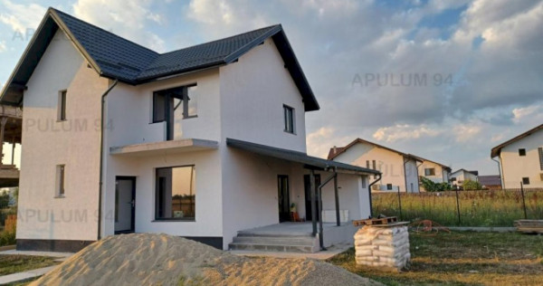 Săbăreni, casă nouă, p+1+pod, 118 mp utili, curte 515 mp