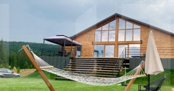 Proprietate deosebita, cabana in stil scandinav, 250 mp util