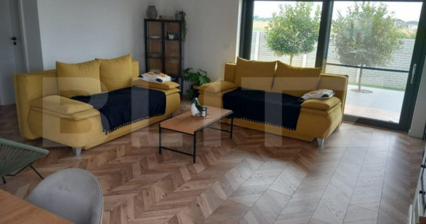 Vila cu etaj, moderna, 193 mp, mobilata, utilată, Mosnita N