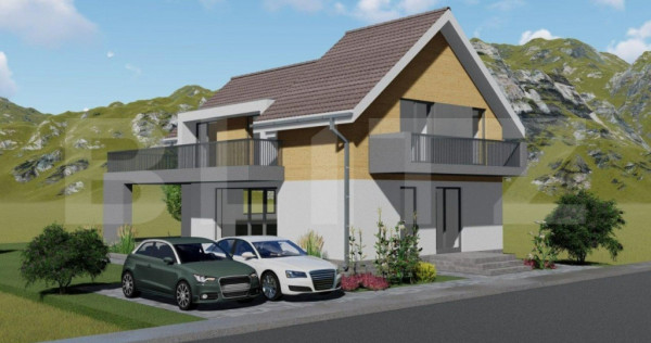 Proiect de casa in Bod, 1000 mp teren!