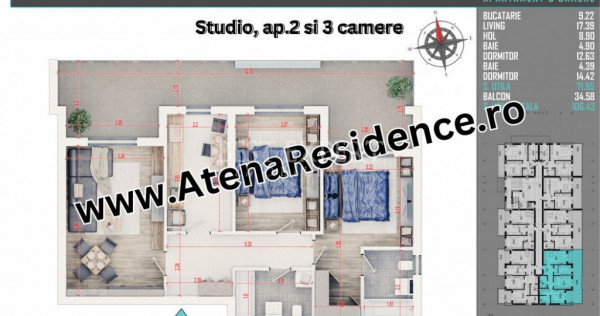 Ideal Cuplu Proaspat Casatoriti Apartament 3 Camere Cu Geam