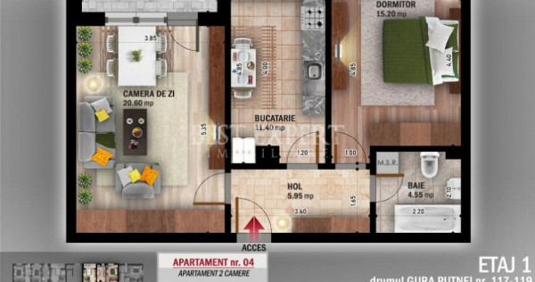 Ideal Investitie Apartament Modern 2 Camere