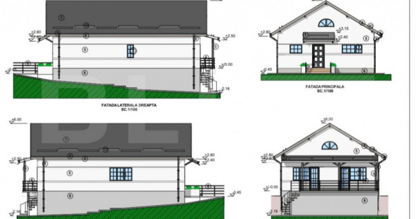 Casa noua in constructie, zona Margineni