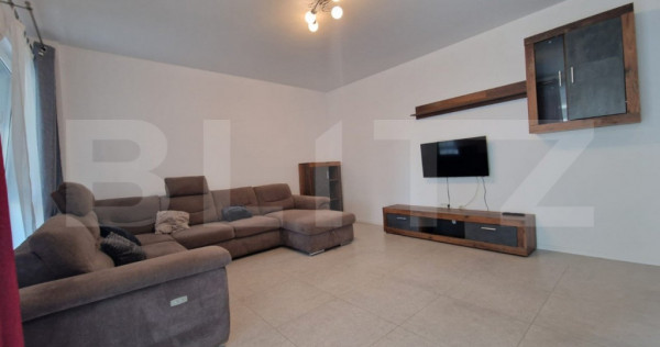 Apartament 2 camere, mobilat si utilat, 54 mp utili, Terasa