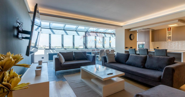 Penthouse de inchiriat in Green Lake Residence, vedere pa...