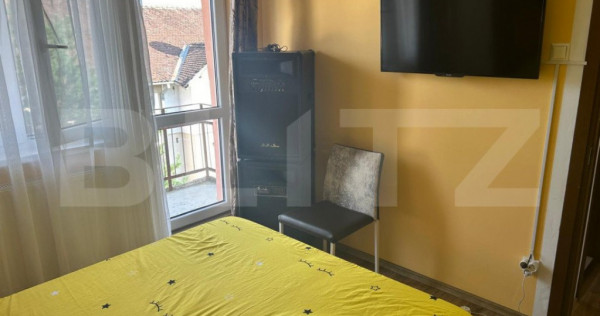 Apartament 3 camere, 2 balcoane, mobilat si utilat Valea Aur