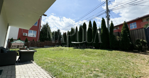 Apartament cu 150 mp de gradina, 3 camere, 2 bai cu geam!