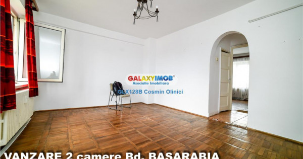 2 camere B-dul Basarabia, vis a vis de Stadionul National