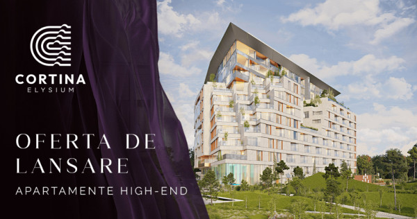 Apartament 2 camere CORTINA ELYSIUM, lângă Pădurea Băneasa