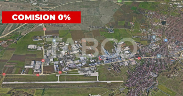 Teren intravilan deschidere 35 ml 7000mp in zona Industrial