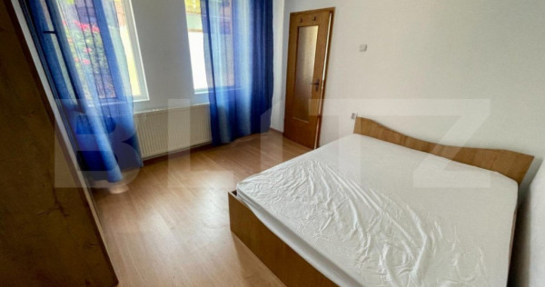 Apartament la curte, 2 camere, CT, AC, zona Facultatea de Me