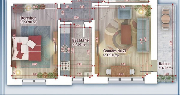 AP 2 CAMERE DECOMANDAT, PALLADY . COMISION 0!