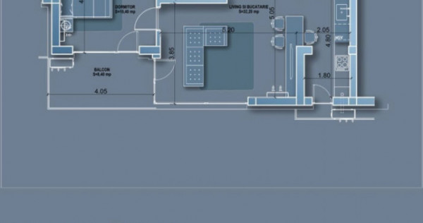 2 camere cu vedere Superba in Centrul Orasului