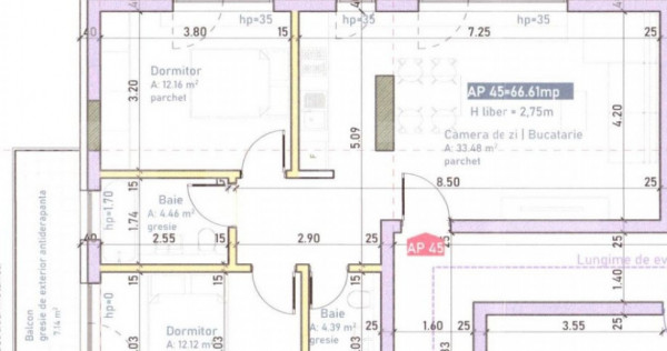 Apartament 3 camere, finisat, bloc nou, zona fabricii