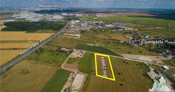 Teren industrial 1ha la 15 minute de Bucuresti