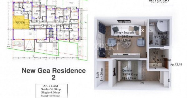 Apartament tip studio Ideal Investitie -600 m de STB