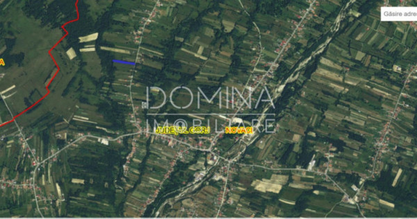 Teren situat &icirc;n localitatea Hirișești - oraș Novaci