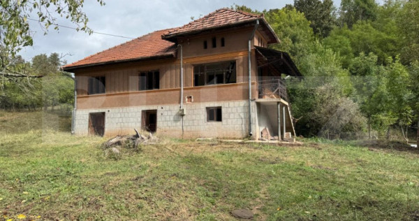 Casă la munte, 15000 mp teren, zona Zlatna - Almasu