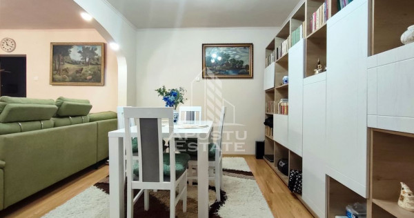 Apartament 4 camere, centrala proprie, zona Miorita