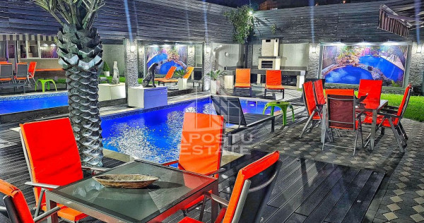 Casa individuala , piscina si jacuzzi, LUX, zona Calea Ar...