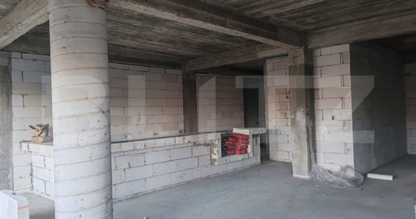 Spatiu comercial cafenea, 3 incaperi, 110 mp, zona Centrala