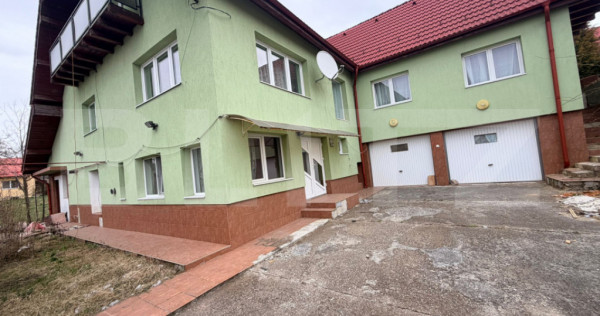 Casa individuala, 546 mp, 8 camere, 2 garaje, 905 mp teren,