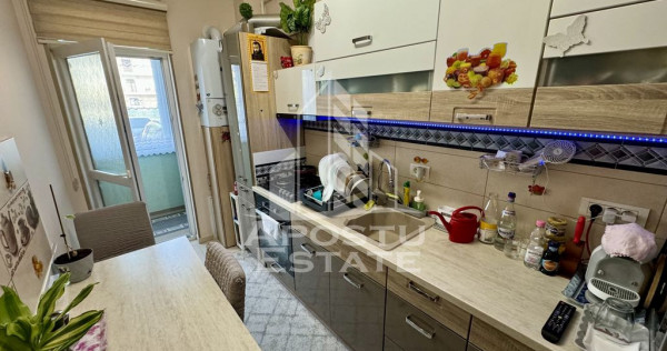 Apartament cu 3 camere in Giroc, complet mobilat si utilat.