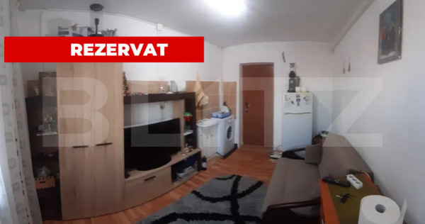 Camera camin mobilata cu potential de investitie