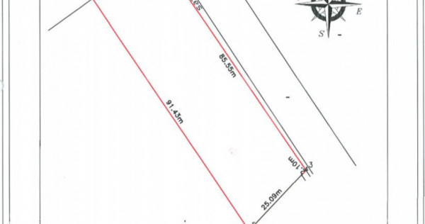 Teren intravilan, 2.326 mp, zona de case-Unirea