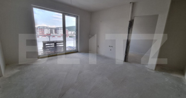 Baie cu geam! 3 camere, semifinisat, 58mp, zona BMW