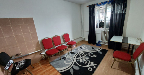 Apartament doua camere confort trei, mobilat la parter liber Nicu Enea