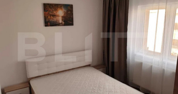 Apartament cu 2 camere, 46 mp, semidecomandat, modern, zona