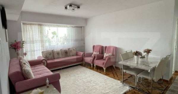 Apartament de vanzare, cu 3 camere, 68,83 mp, mobilat, zona