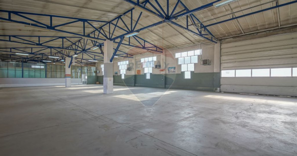 Comision 0% Spațiu industrial de 720mp de închiriat!