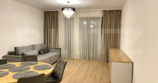 Apartament cu 2 camere, 66 mp, prima închiriere, complex LI