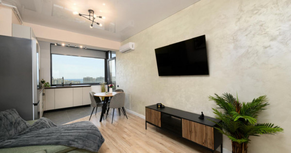 Apartament 2 camere, vedere catre mare, in zona Hanul cu Pes