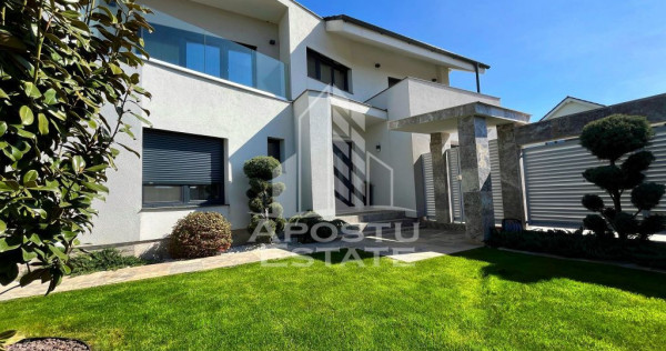 Casa exclusivista cu 5 camere, 4 bai, in Dumbravita
