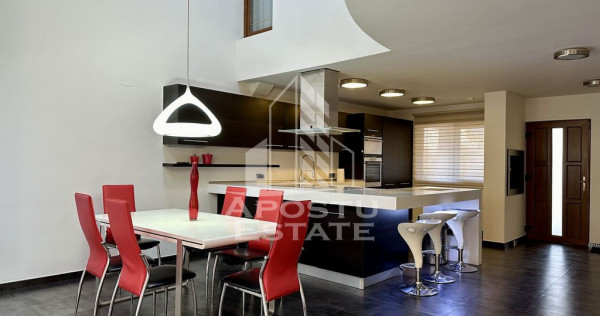 Casa moderna cu 5 camere si garaj, zona Aradului