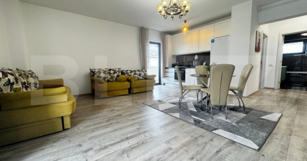 Apartament cu 2 camere, open space, zona Coresi Mall