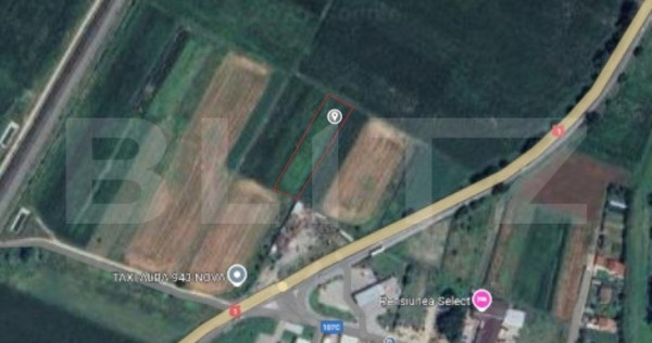 Teren intravilan de vanzare, 1600 mp, zona Oarda