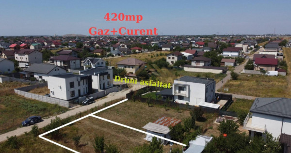 DISCOUNT 4200€ / Teren intravilan 420mp / Berceni